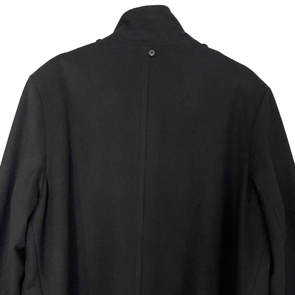 Lauren Ralph Lauren Womens Wool Blend Mock Neck Black Winter Coat Size XXL - Picture 6 of 14